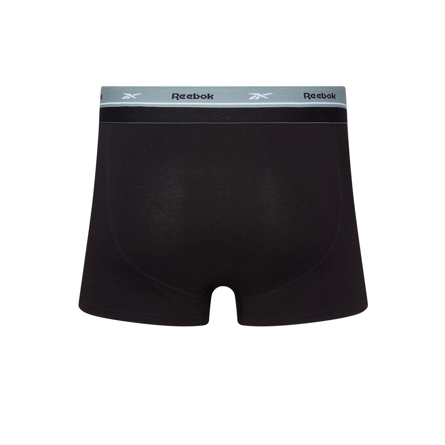 Black - Side - Reebok Mens Cotton Blend Boxer Shorts (Pack of 3)