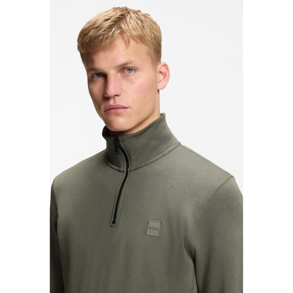 Grey - Lifestyle - Boss Mens Zetrust Fleece Sweatshirt