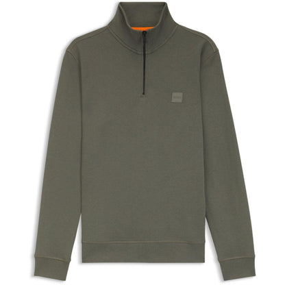 Grey - Front - Boss Mens Zetrust Fleece Sweatshirt