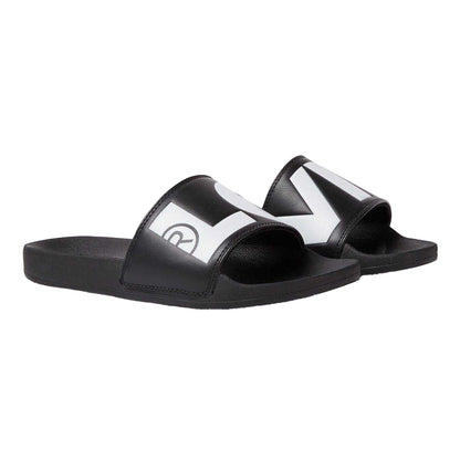 Black - Side - Levis Mens June Sliders