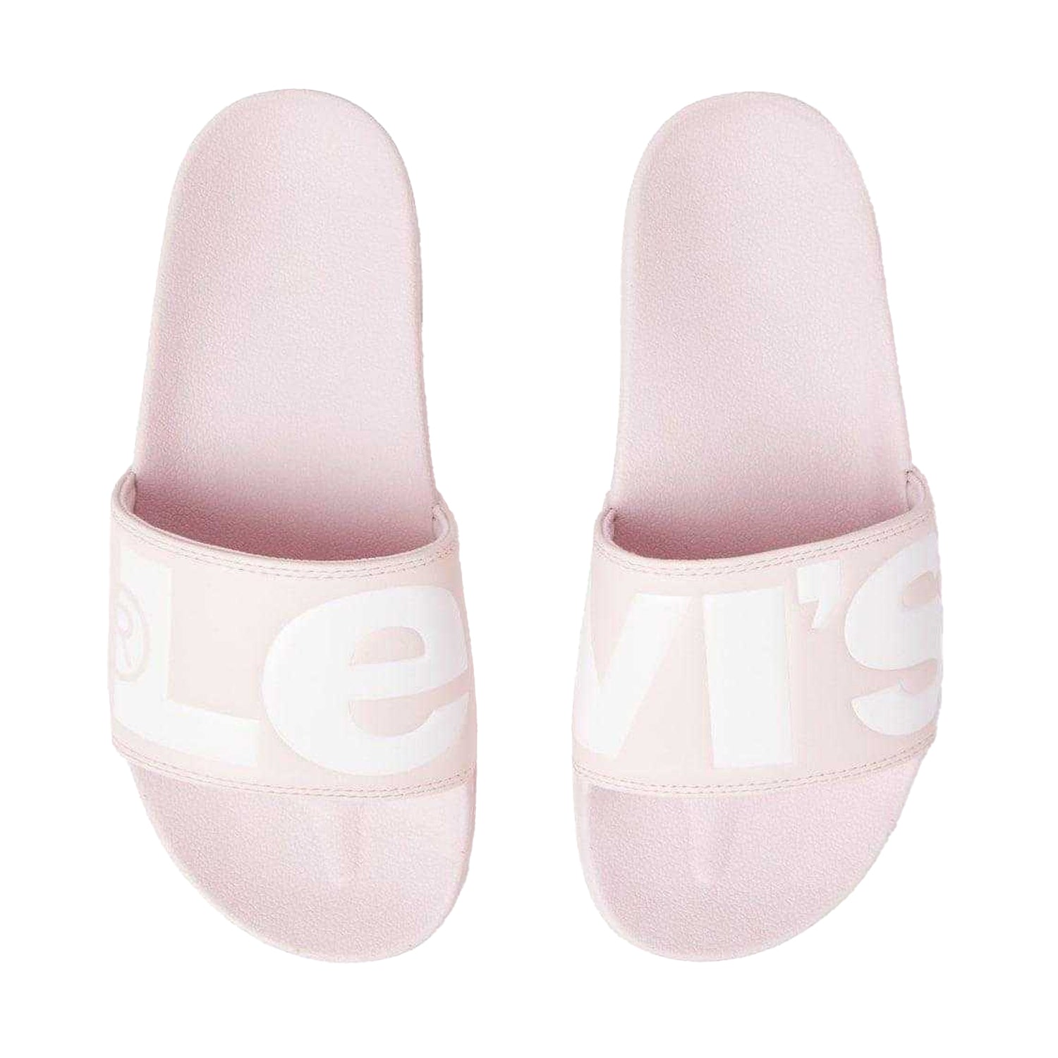 Light Pink - Side - Levis Mens June Sliders