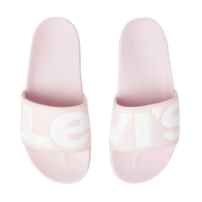 Light Pink - Side - Levis Mens June Sliders