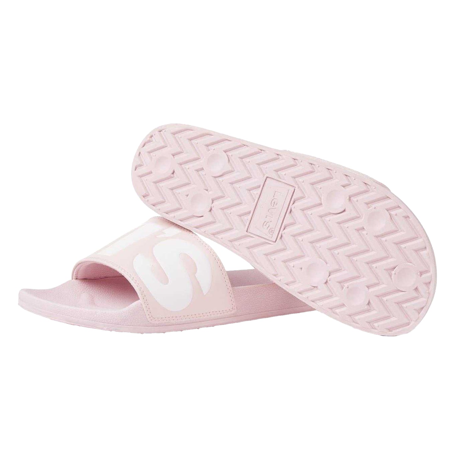Light Pink - Lifestyle - Levis Mens June Sliders