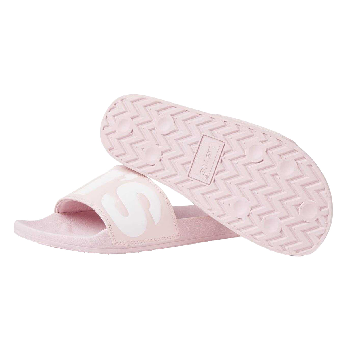 Light Pink - Lifestyle - Levis Mens June Sliders