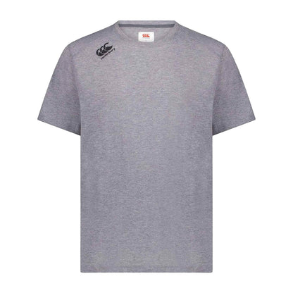 Static Marl - Front - Canterbury Unisex Adult Tempo Logo T-Shirt