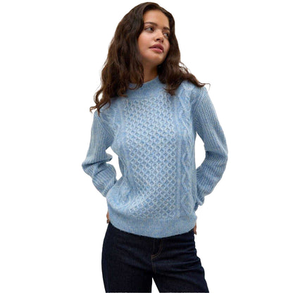 Allure - Lifestyle - Vero Moda Womens-Ladies Universe Knitted Mock Neck Regular Jumper