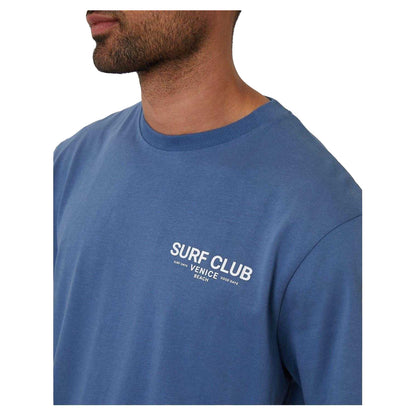 Denim Blue - Side - Threadbare Mens Watson Regular T-Shirt