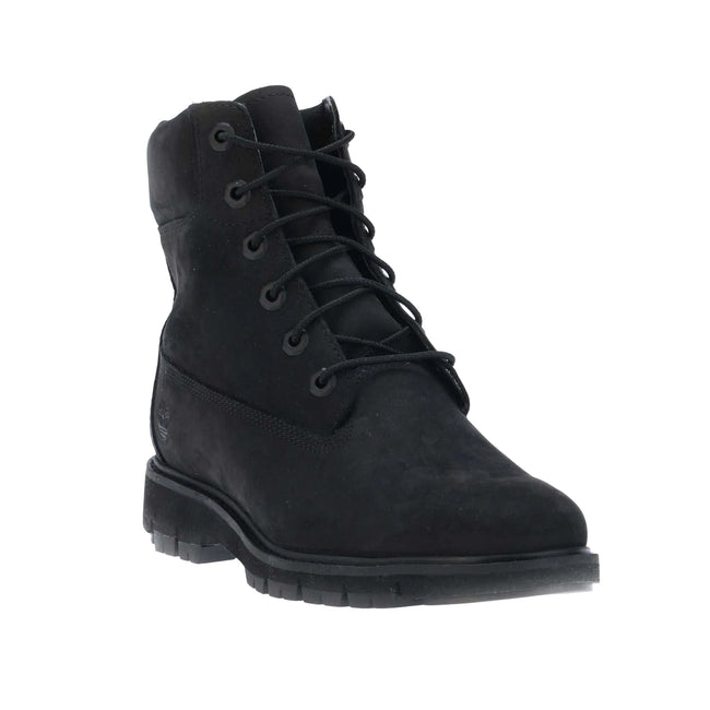 Black - Front - Timberland Womens-Ladies Lucia Way Lace Leather Waterproof Boots