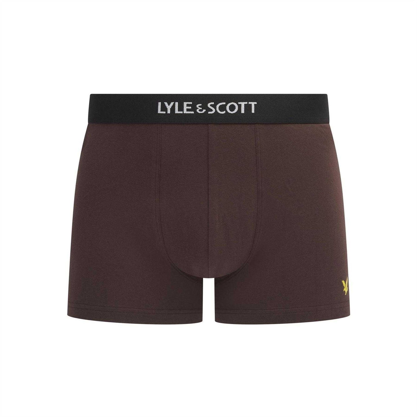 Multicoloured - Side - Lyle & Scott Mens Henrick Cotton Blend Boxer Shorts (Pack of 5)