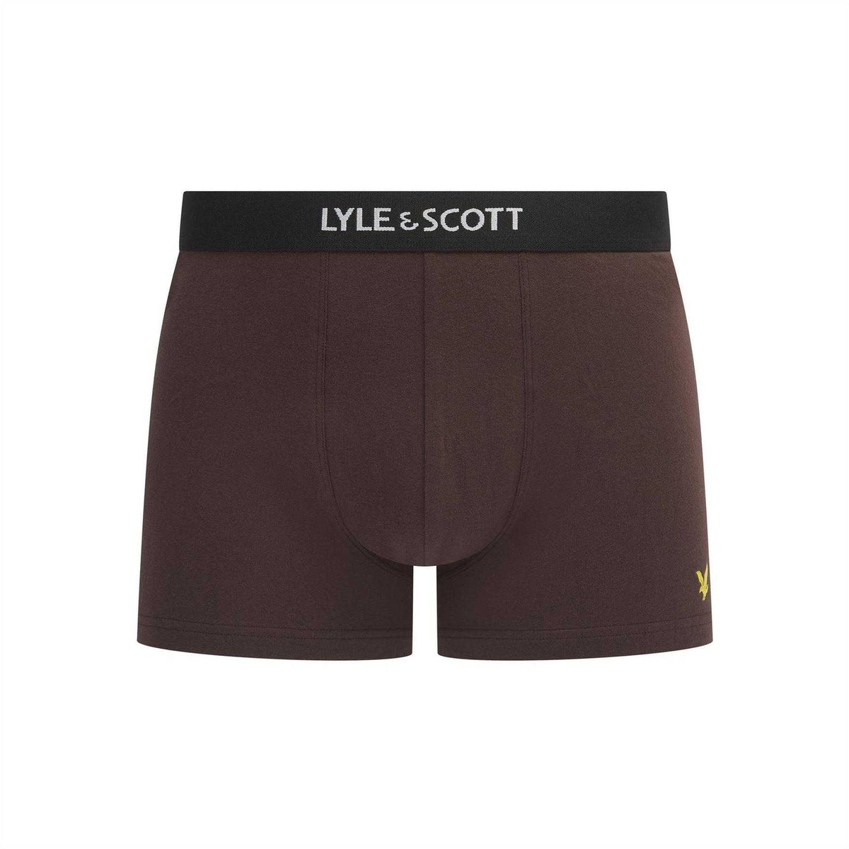 Multicoloured - Side - Lyle & Scott Mens Henrick Cotton Blend Boxer Shorts (Pack of 5)