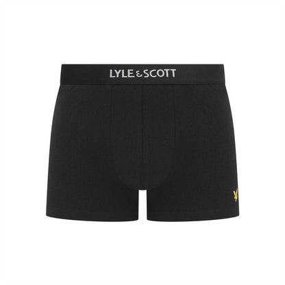 Multicoloured - Lifestyle - Lyle & Scott Mens Henrick Cotton Blend Boxer Shorts (Pack of 5)