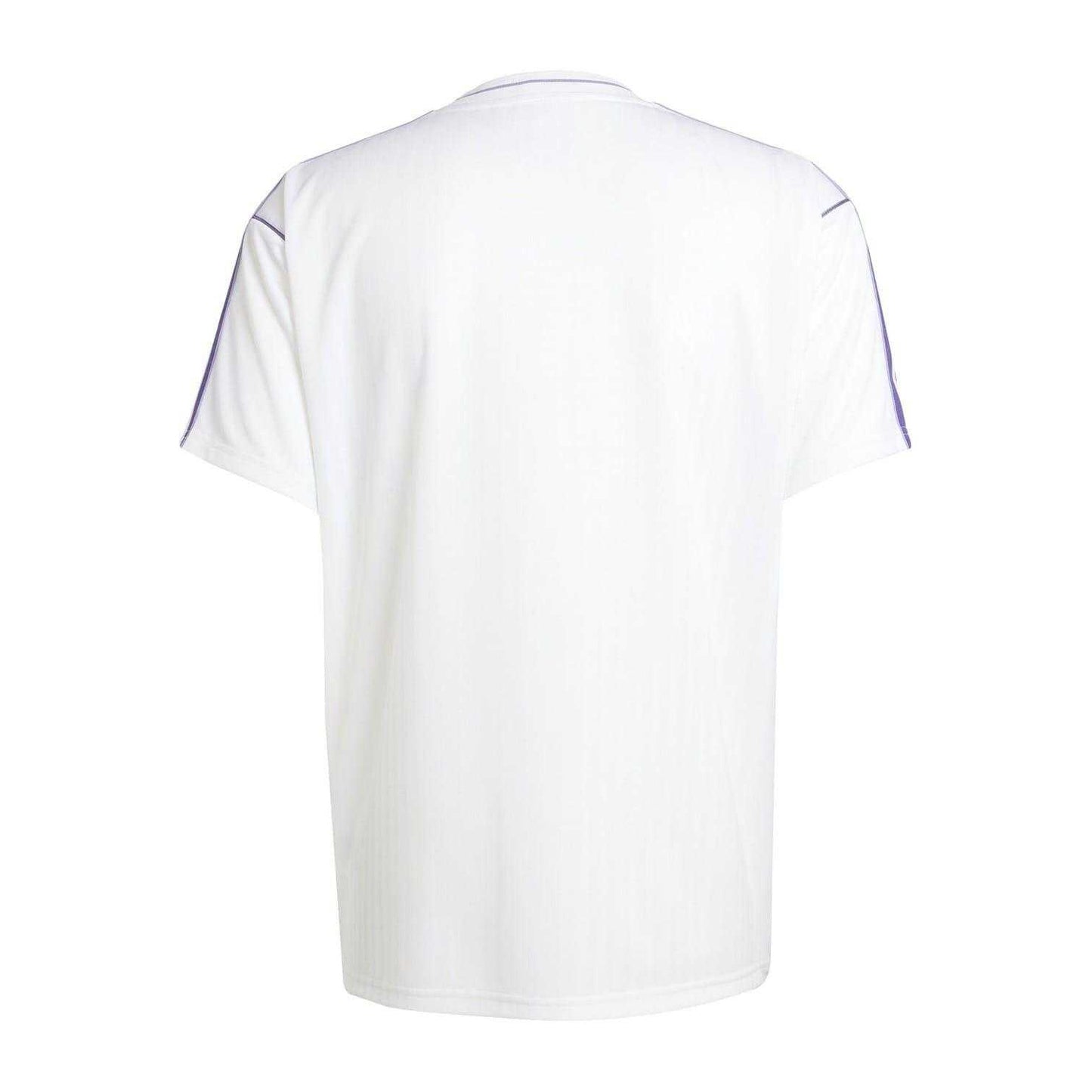 White - Back - Adidas Mens Icon Real Madrid CF T-Shirt