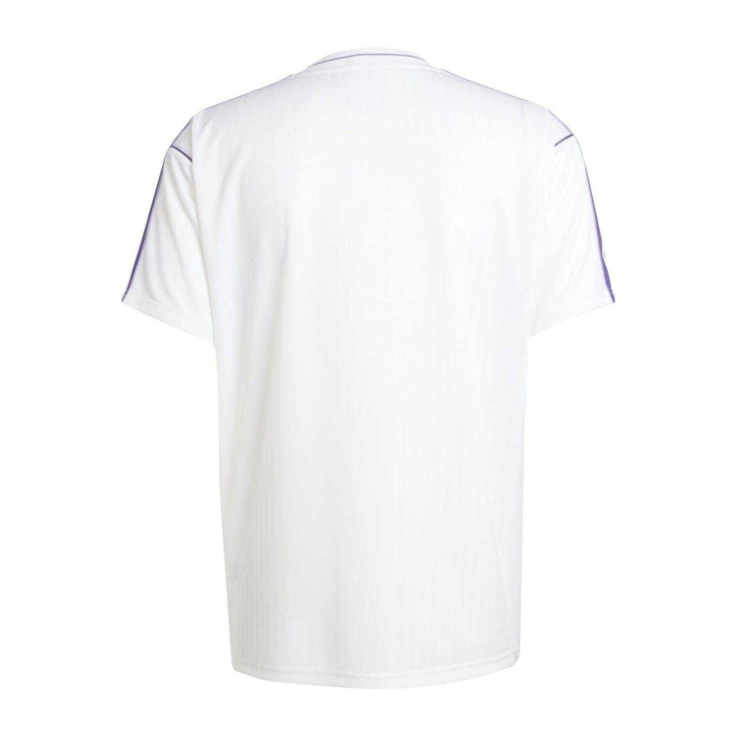 White - Back - Adidas Mens Icon Real Madrid CF T-Shirt