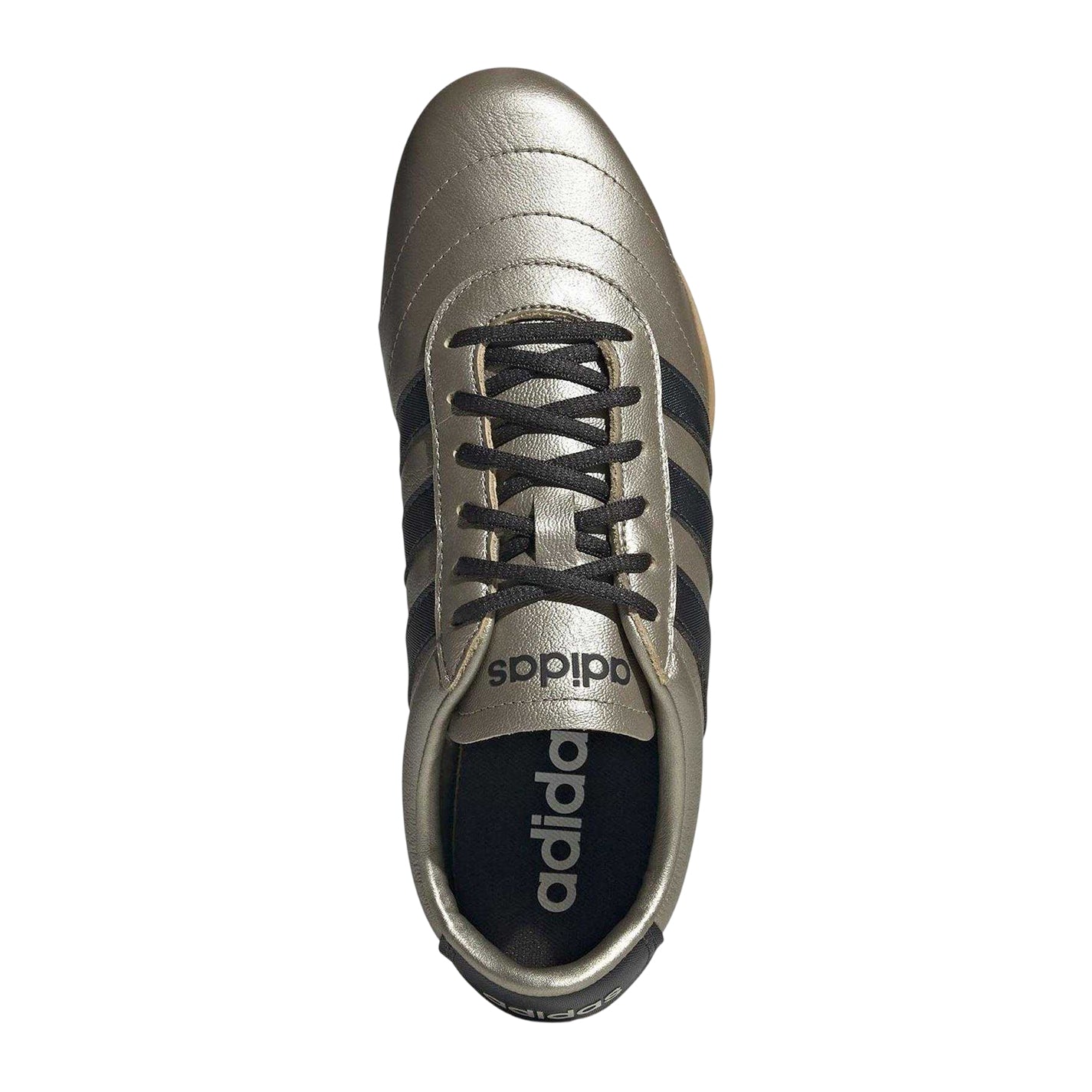 Metallic-Carbon-Gum - Lifestyle - Adidas Womens-Ladies Grand Court Lo Leather Court Shoes