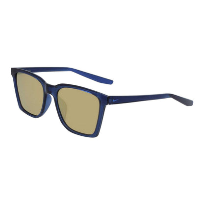 Navy-Brown-Gold - Back - Nike Unisex Adult Bout Square Frame Sunglasses