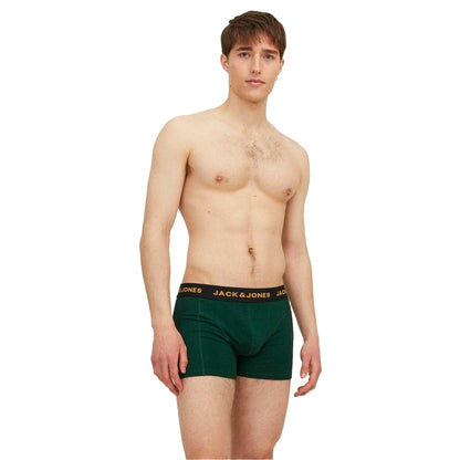Multicoloured - Lifestyle - Jack And Jones Mens James Boxer Shorts (Pack of 3)