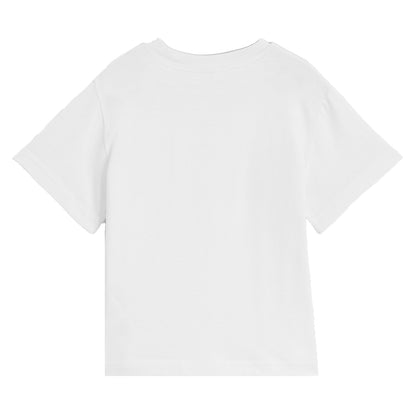 White - Back - Hugo Childrens-Kids Logo T-Shirt