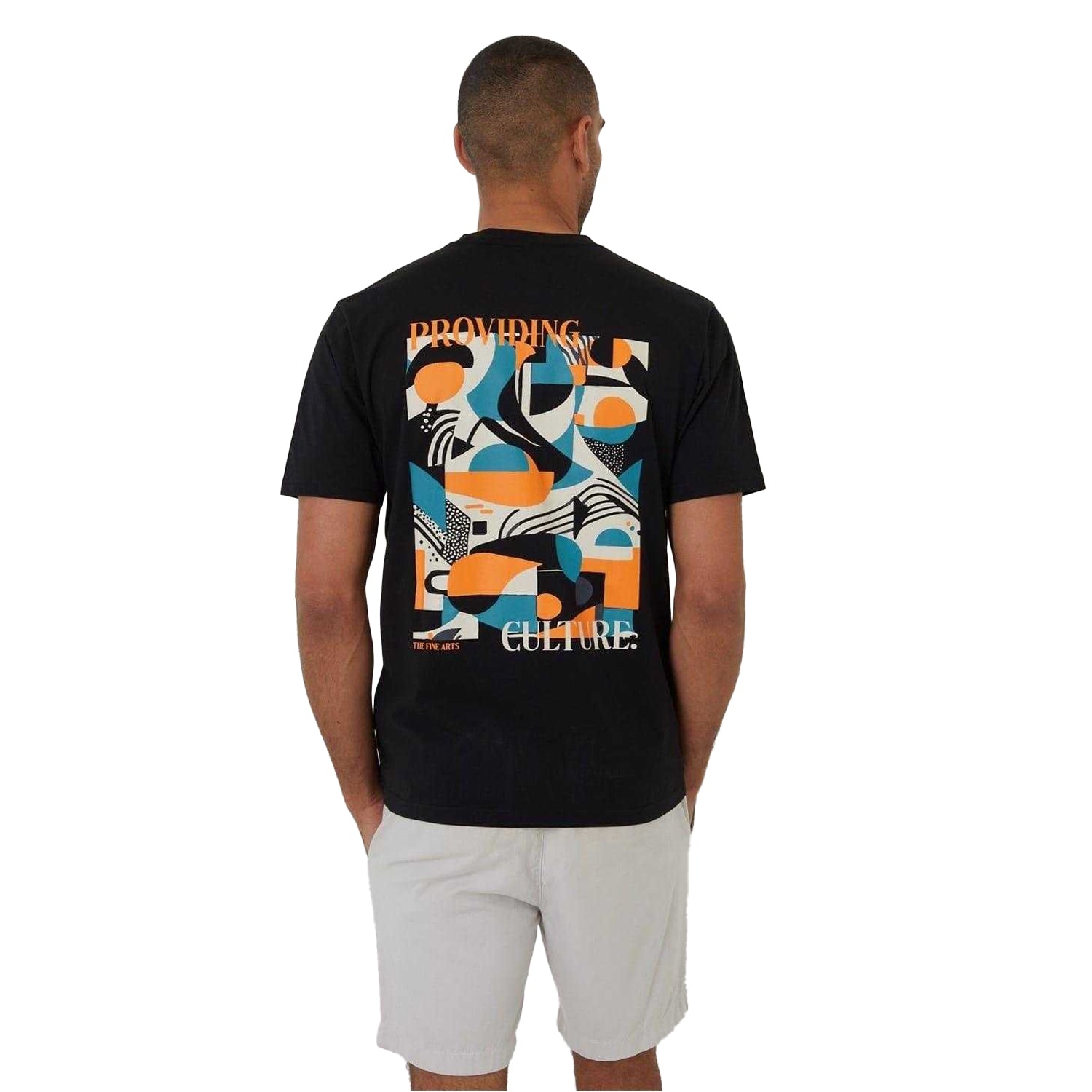Black - Back - Threadbare Unisex Adult Walt Regular T-Shirt