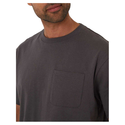 Slate - Side - Threadbare Mens Ambrosia Regular T-Shirt