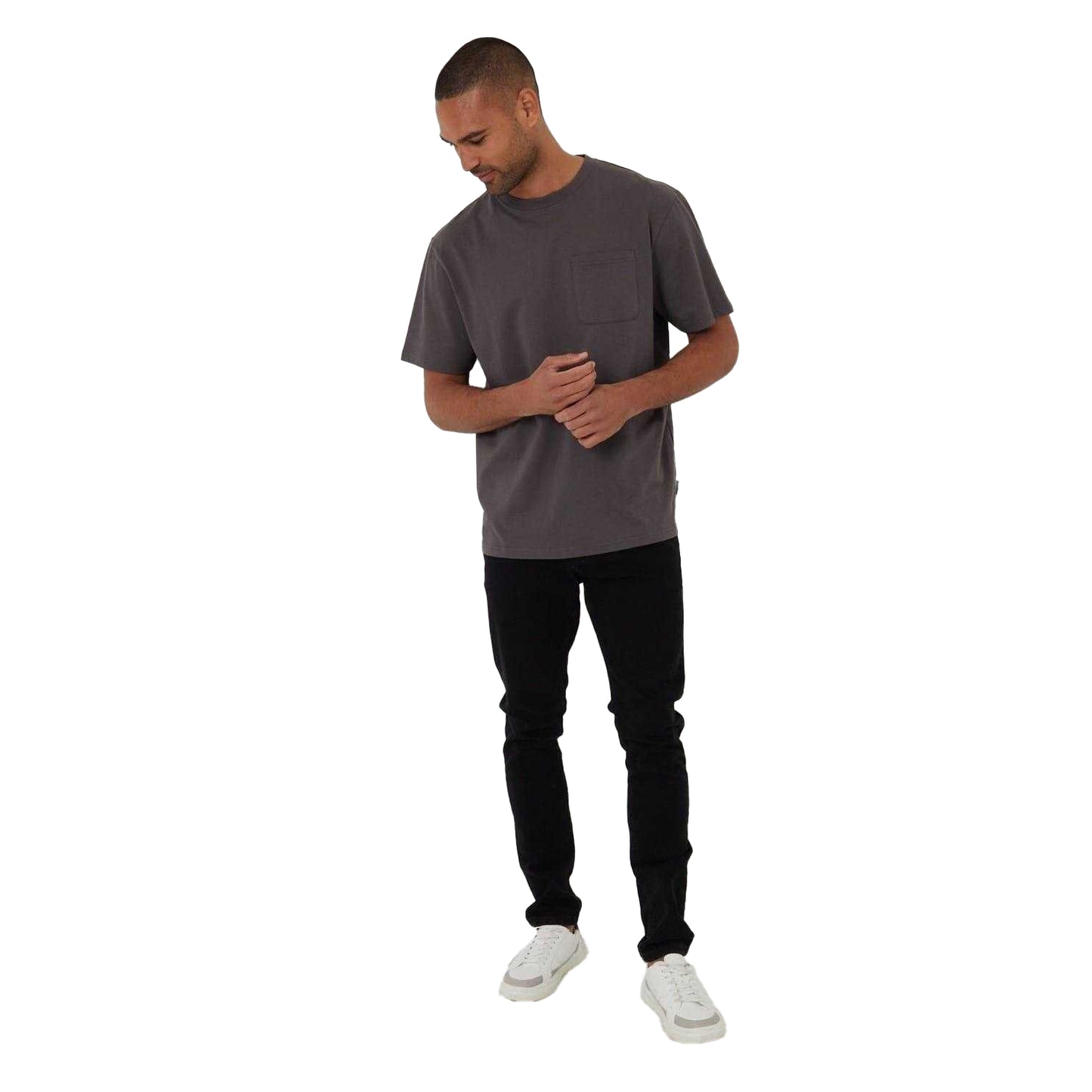 Slate - Lifestyle - Threadbare Mens Ambrosia Regular T-Shirt