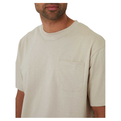 Stone - Side - Threadbare Mens Ambrosia Regular T-Shirt
