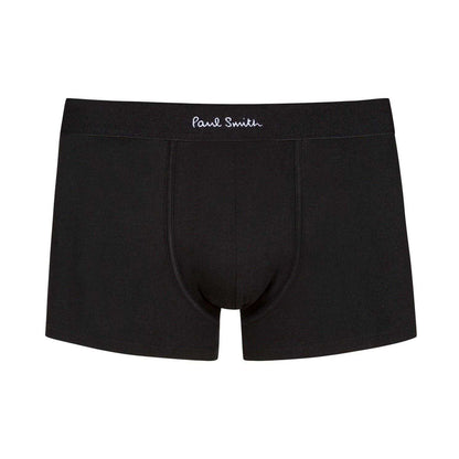 Black-White-Grey - Back - Paul Smith Mens Logo Cotton Boxer Shorts (Pack of 3)