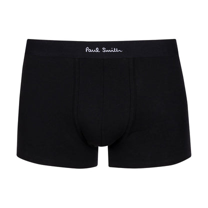Multicoloured-Black - Side - Paul Smith Mens Logo Cotton Boxer Shorts (Pack of 3)