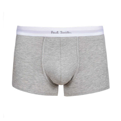 Black-White-Grey - Lifestyle - Paul Smith Mens Logo Cotton Boxer Shorts (Pack of 3)