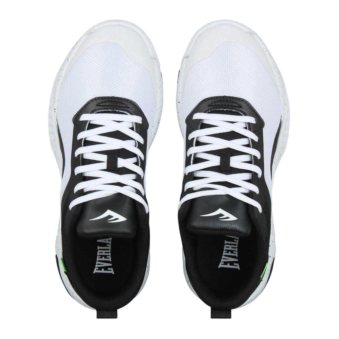 White-Black - Lifestyle - Everlast Mens BB100 Speckle Trainers