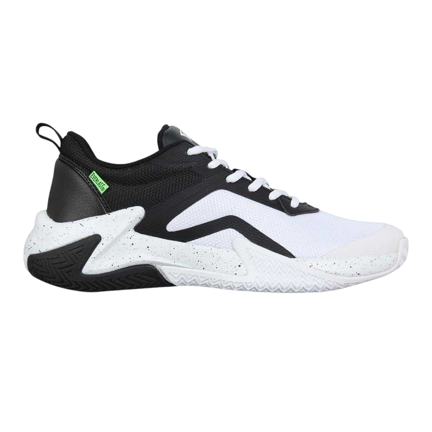 White-Black - Front - Everlast Mens BB100 Speckle Trainers