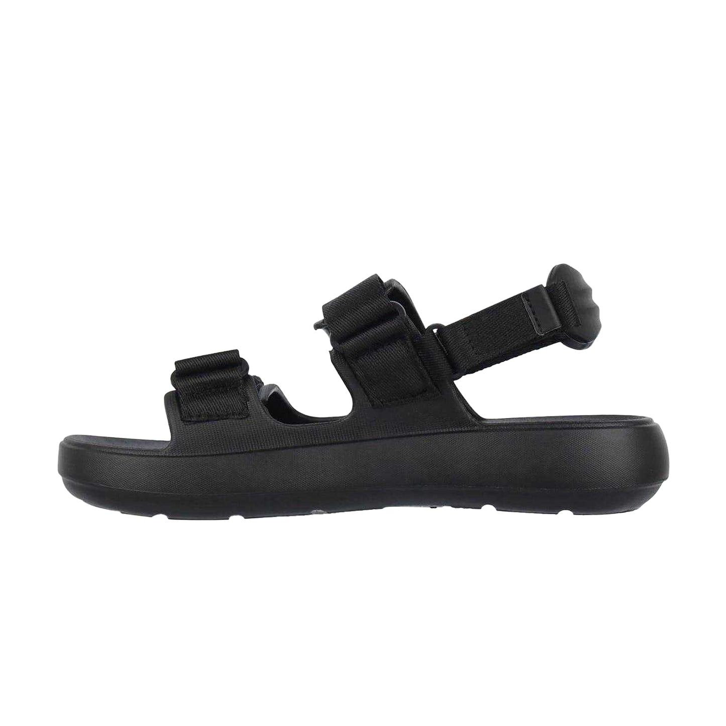 Black - Side - Hot Tuna Unisex Adult Slides