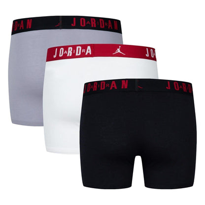 Black-White - Lifestyle - Nike Boys Air Jordan Boxer Shorts (Pack of 3)