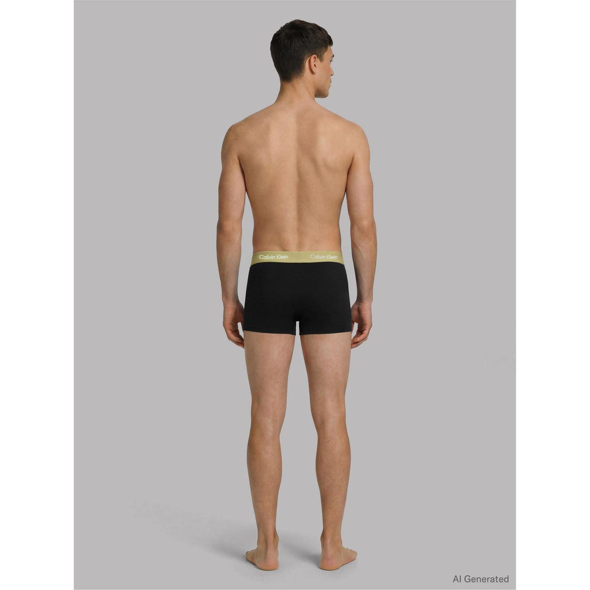Black-Ink-Blue - Lifestyle - Calvin Klein Mens Boxer Shorts (Pack of 3)