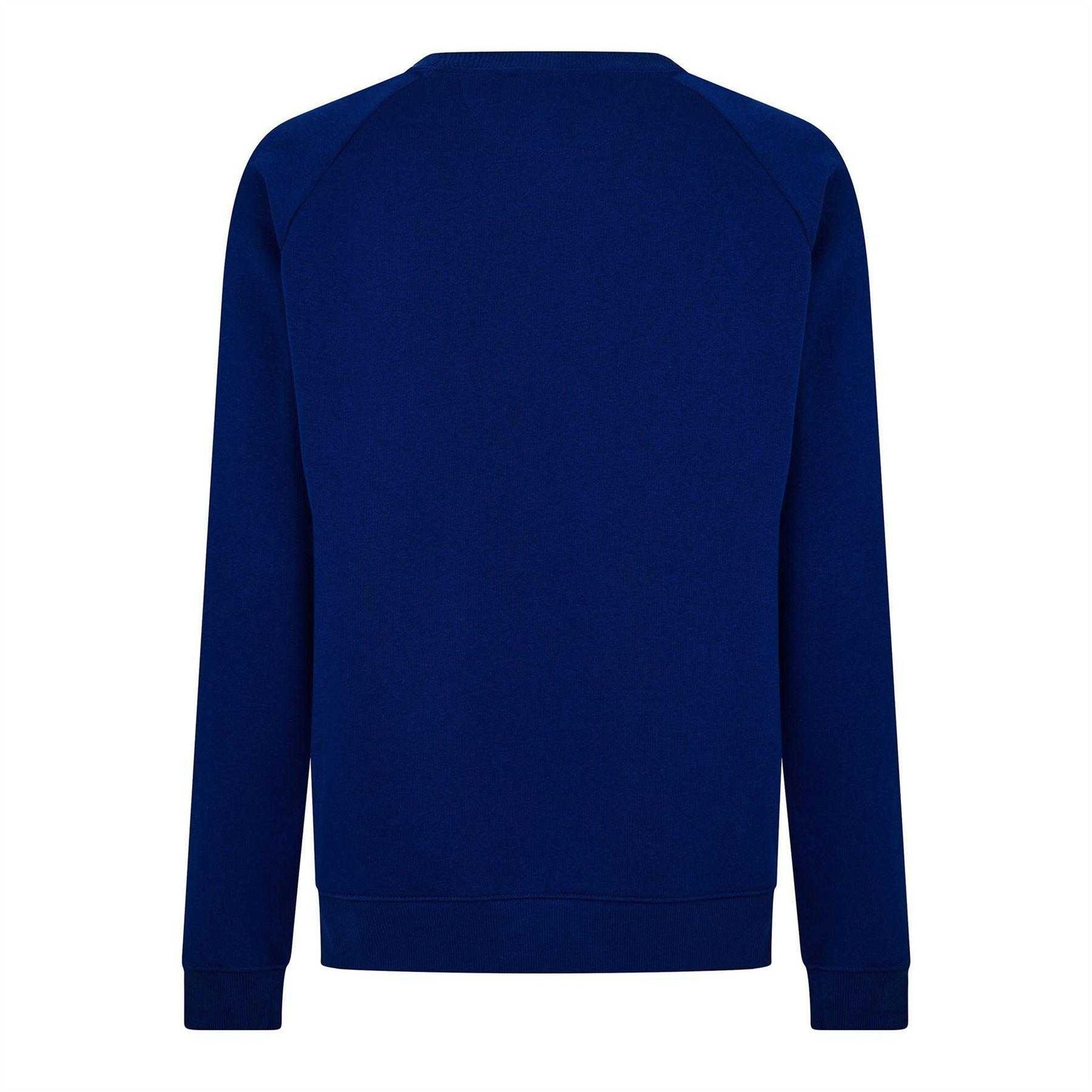 Navy Peony - Back - Castore Mens Rangers FC Raglan Sweatshirt