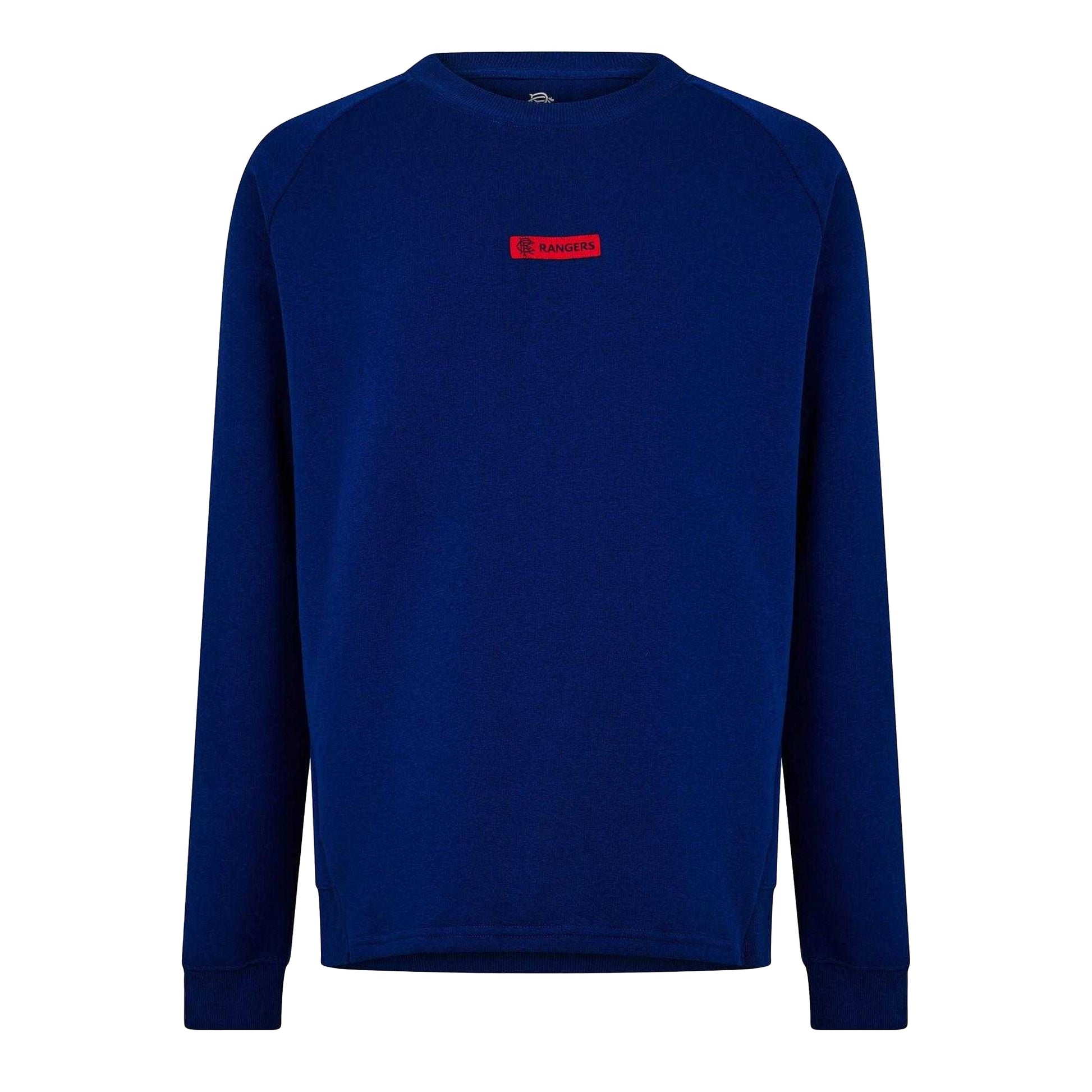 Navy Peony - Front - Castore Mens Rangers FC Raglan Sweatshirt