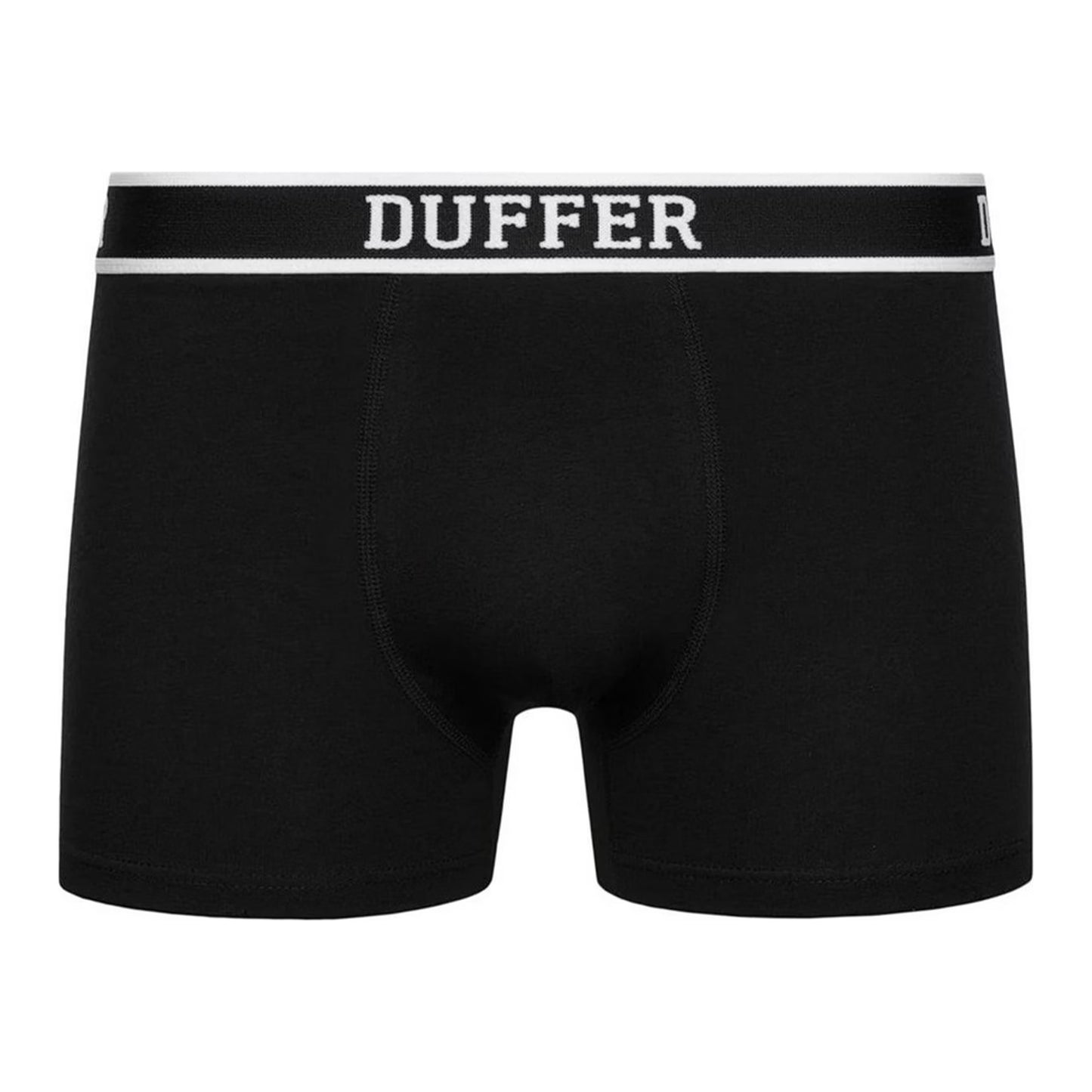 Black - Side - Duffer Mens Easton Boxer Shorts (Pack of 5)
