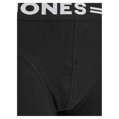 Black - Side - Jack And Jones Mens Sense Boxer Shorts (Pack of 3)
