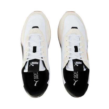 White-Black - Side - Puma Mens ST Miler Trainers