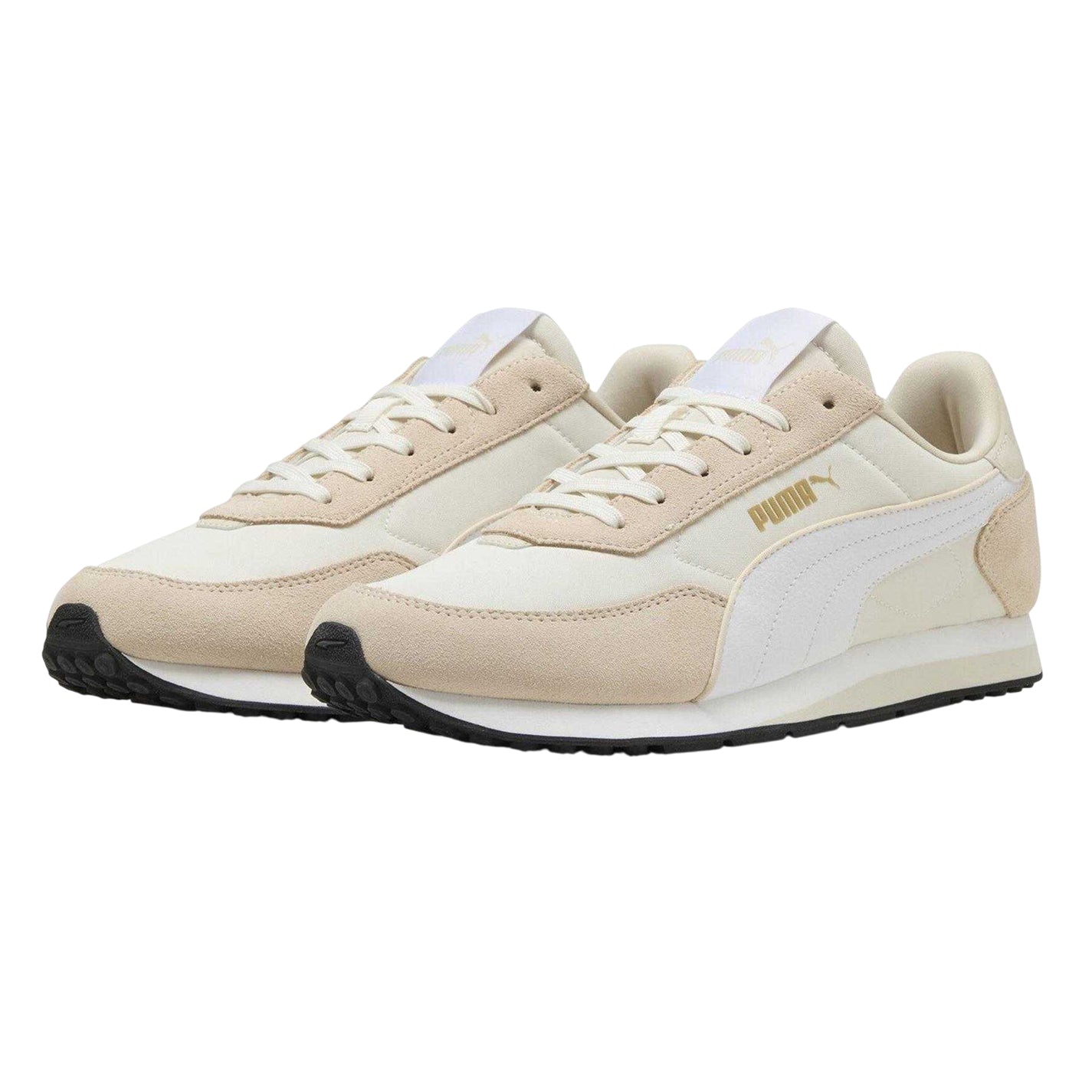 White-Alpina-Snow - Side - Puma Mens ST Miler Trainers
