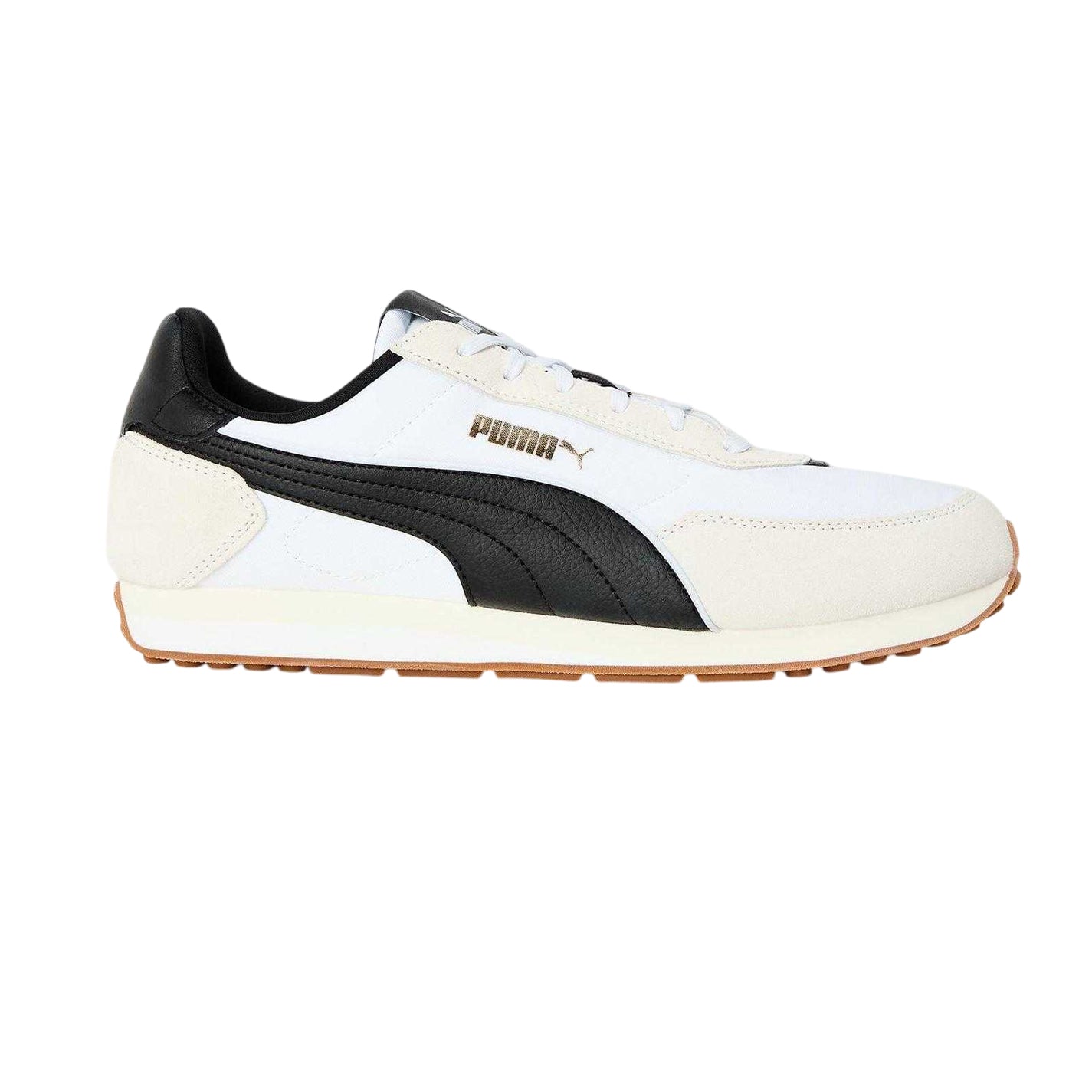White-Black - Front - Puma Mens ST Miler Trainers