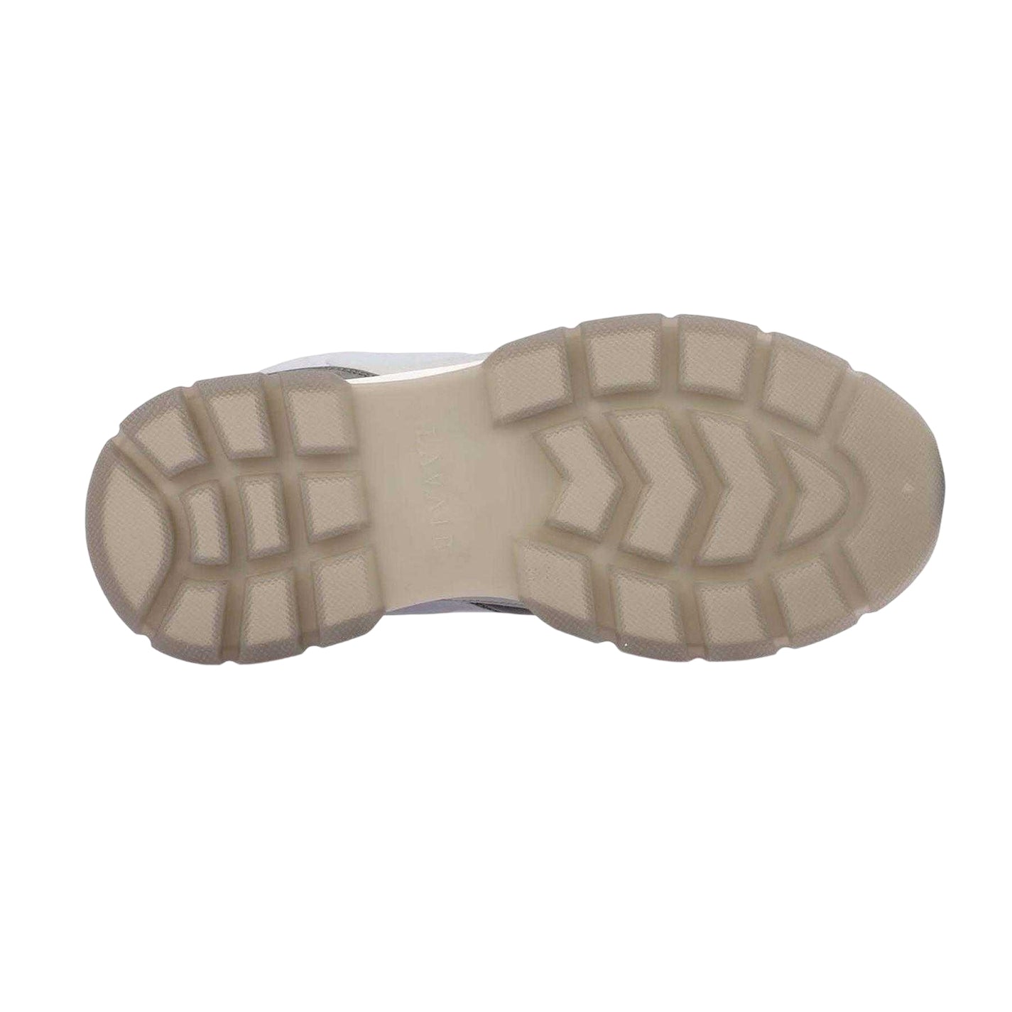 Grey - Side - Lavair Mens Aequora Leather Trainers