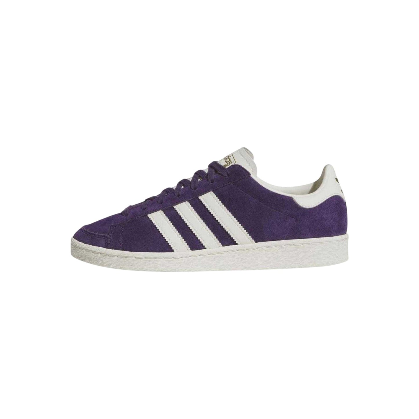 Purple - Side - Adidas Mens Jabbar Lo Suede Cupsole Trainers