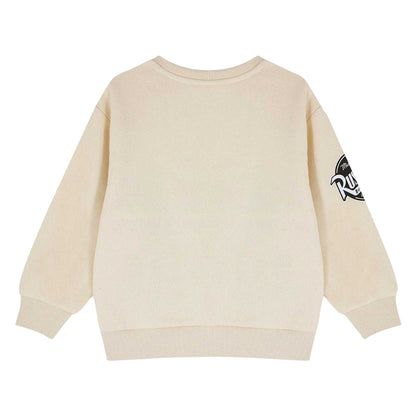 Coral - Back - Cars Childrens-Kids Lightning McQueen Everyday Sweatshirt