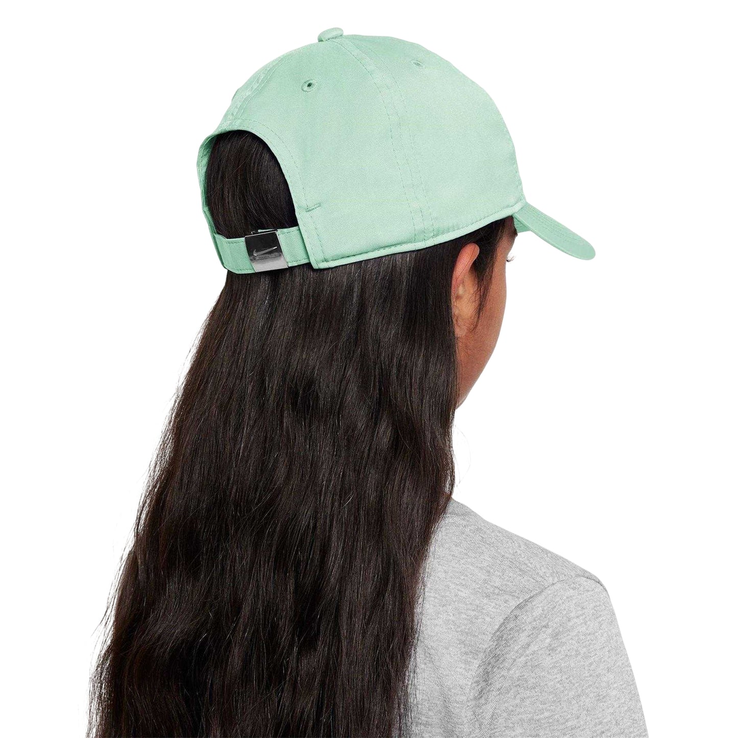 Barley Green - Back - Nike Childrens-Kids Swoosh Baseball Cap