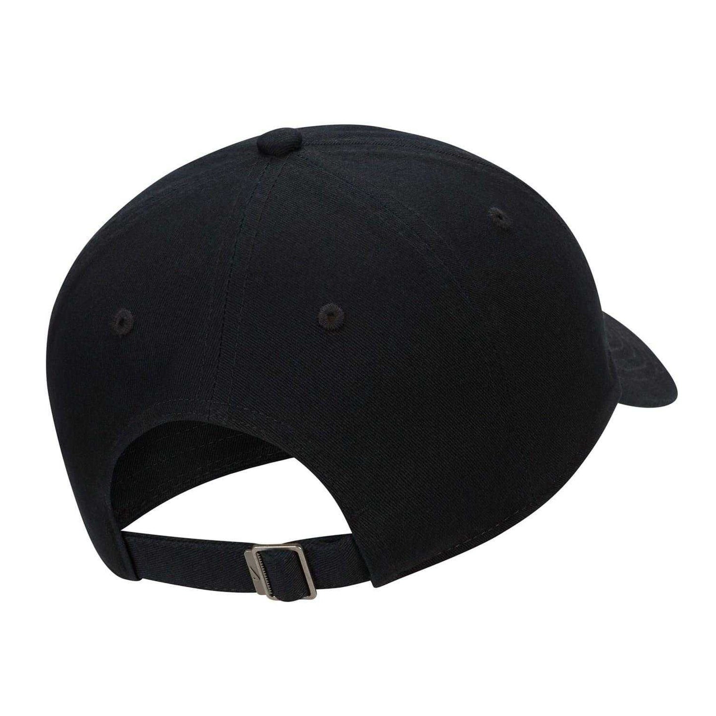 Black - Back - Nike Unisex Adult Heritage 86 Futura Washed Baseball Cap