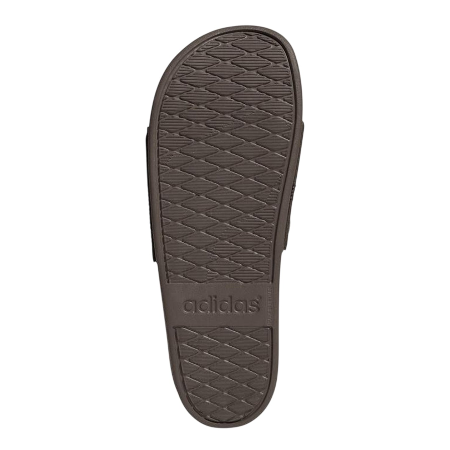 Olive Strata - Pack Shot - Adidas Mens Adilette Comfort 3 Stripes Flat Slides