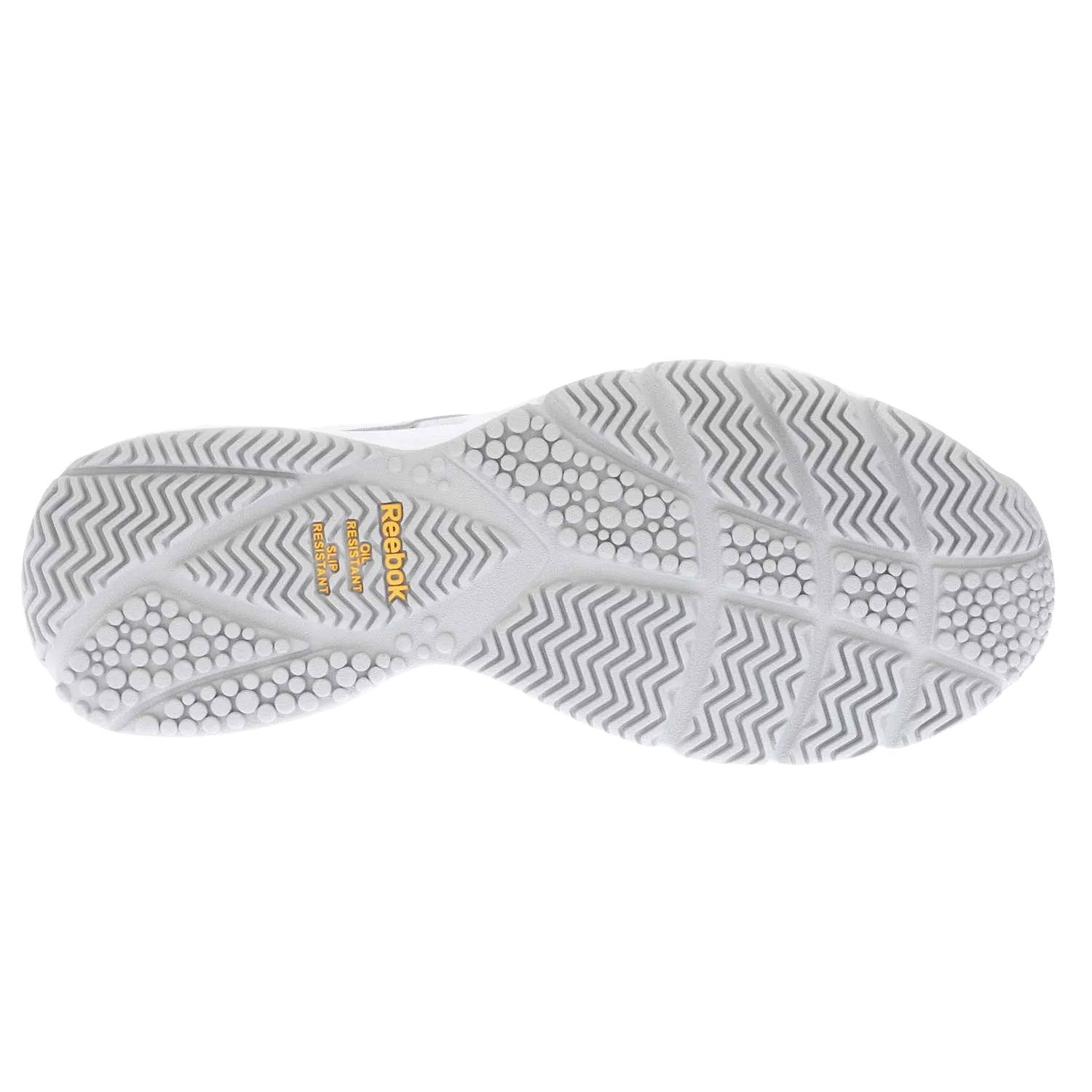 White - Lifestyle - Reebok Womens-Ladies Work N Cushion 4.0 Leather Trainers