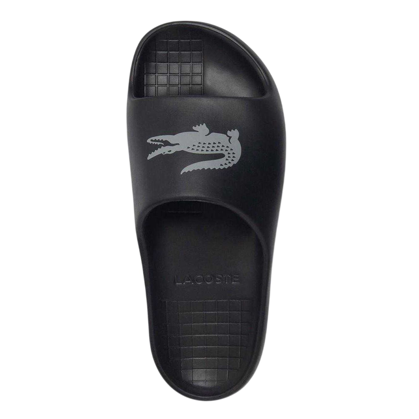 Grey - Lifestyle - Lacoste Mens Serve Crocodile Holiday Sliders