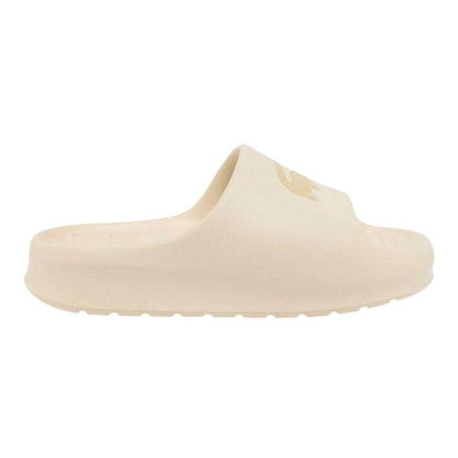 Off White - Front - Lacoste Mens Serve Crocodile Holiday Sliders
