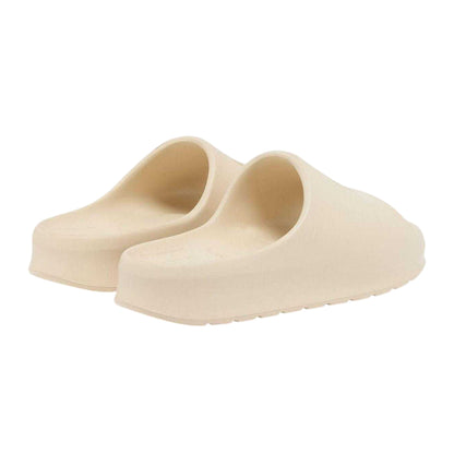 Off White - Back - Lacoste Mens Serve Crocodile Holiday Sliders